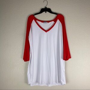 Doublju Long Sleeve Womans Shirt Size 2X